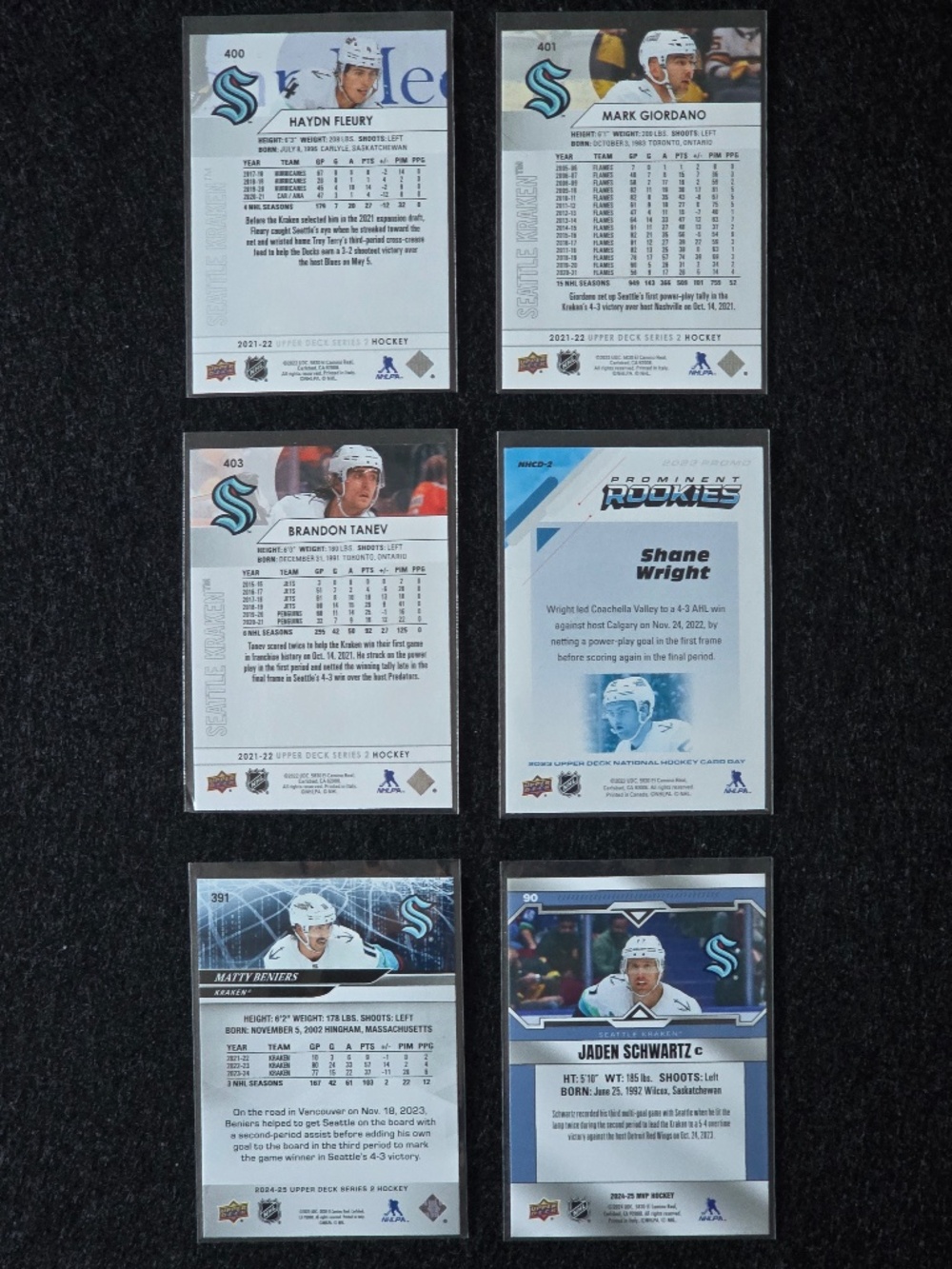 ๐ 20+ Seattle Kraken NHL Trading Card Lot - Picture 3 of 9